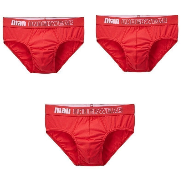 Cotton Breathable Men's Underwear 3 Pack