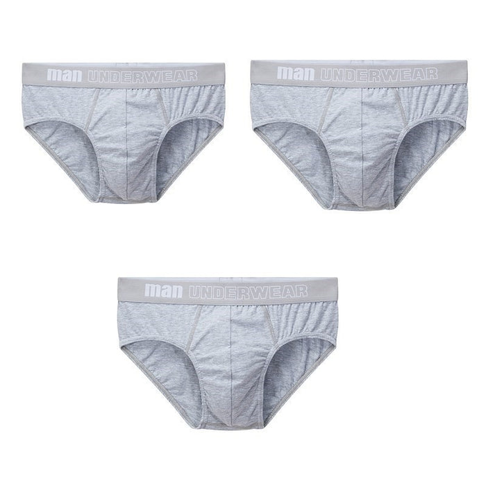 Cotton Breathable Men's Underwear 3 Pack