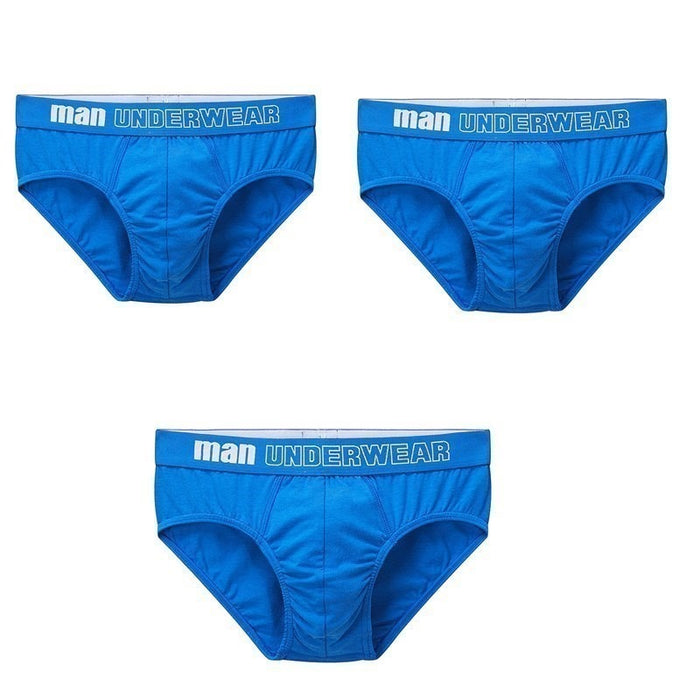 Cotton Breathable Men's Underwear 3 Pack