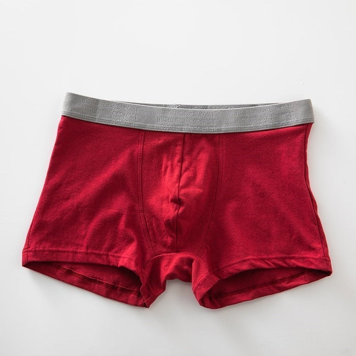 Cotton Casual Solid Men's Underpants Boxers - Comfortable and Stylish