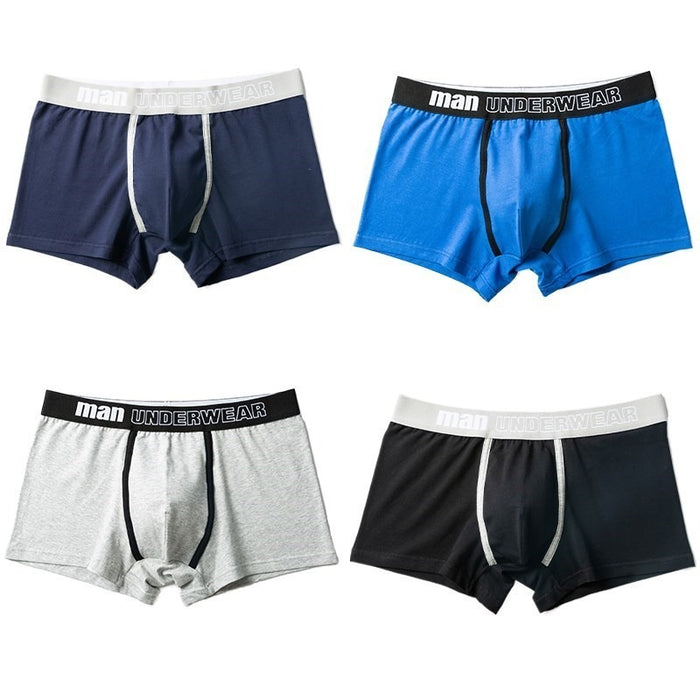 Stylish Boxer Shorts Underwear For Men | 4-Pack
