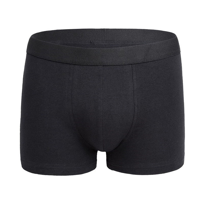 Men's Cotton Breathable Solid Boxershorts