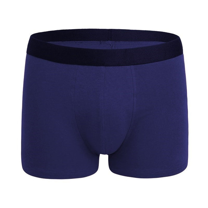 Men's Cotton Breathable Solid Boxershorts