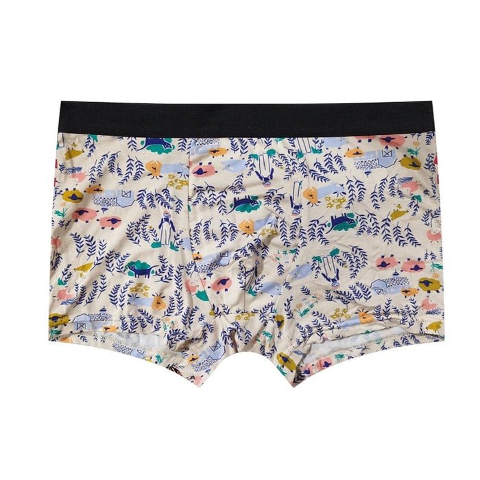 Fashion Printed Men Underpants Boxers - Comfortable and Stylish Underwear for Men