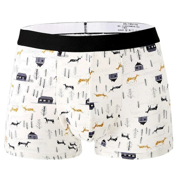 Fashion Printed Men Underpants Boxers - Comfortable and Stylish Underwear for Men