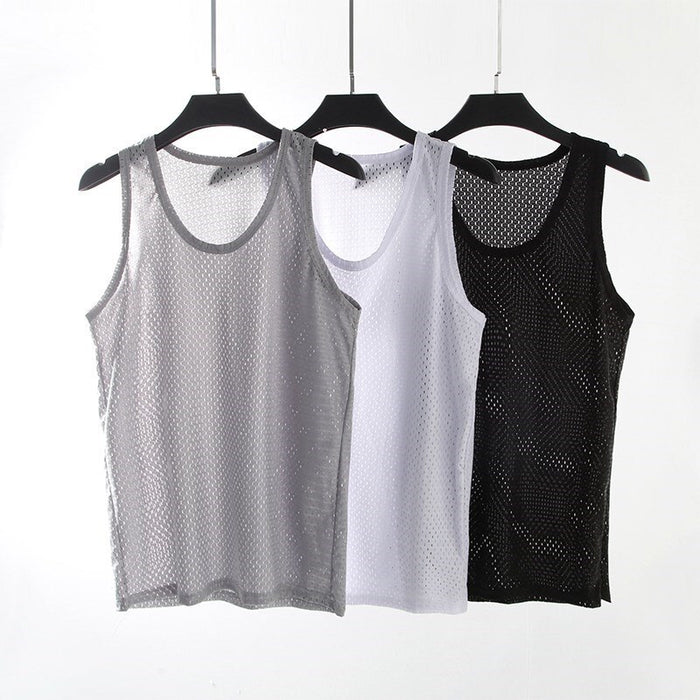 Quick Dry Men's Sleeveless Underwear Tank Top