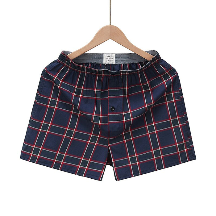 Plaid Comfortable Men's Arrow Underwear