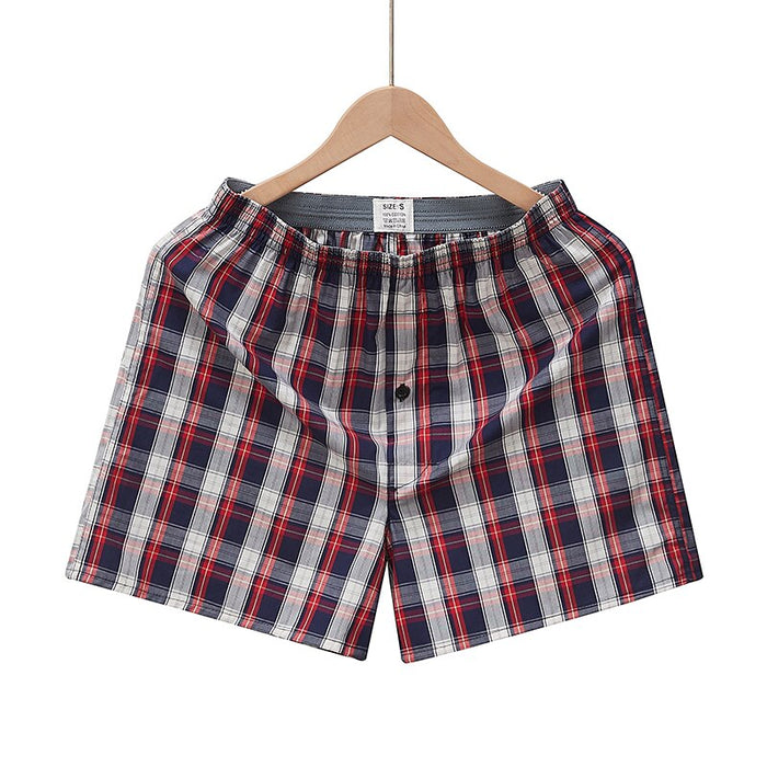 Plaid Comfortable Men's Arrow Underwear